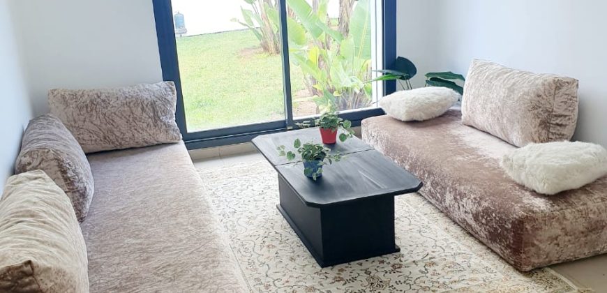 Studio meublé à louer Hay Riad Rabat – 40 m² rez-de-chaussée