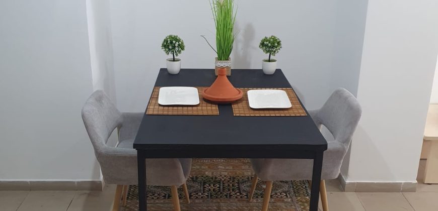 Studio meublé à louer Hay Riad Rabat – 40 m² rez-de-chaussée