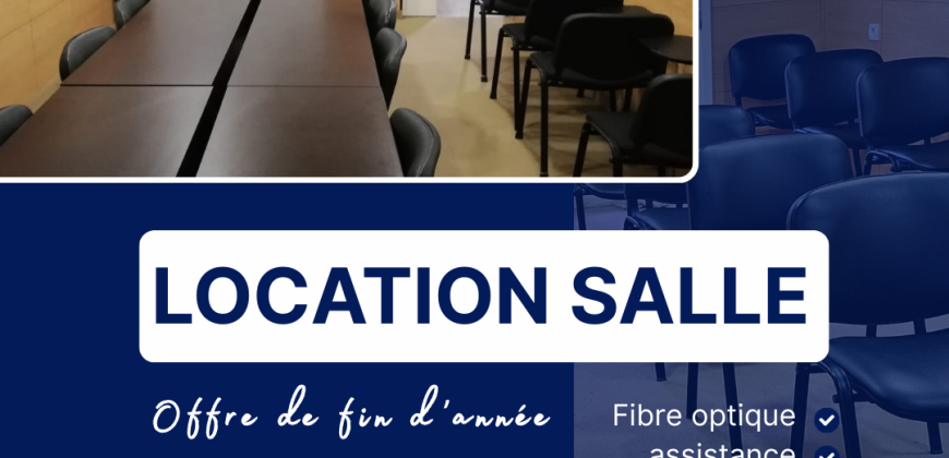 Location salle de réunion Rabat – Salle équipée pour formations