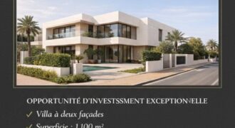 Villa à vendre Hay Riad Rabat – 1100 m² Avenue Mehdi Ben Barka