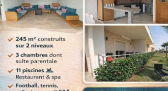 Villa à vendre résidence balnéaire proche Casablanca