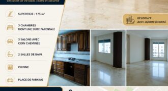 Appartement de standing à louer à Hay Riad-175m²