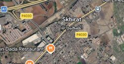 Terrain à vendre Skhirate – 814 m² en zone immeuble R+3